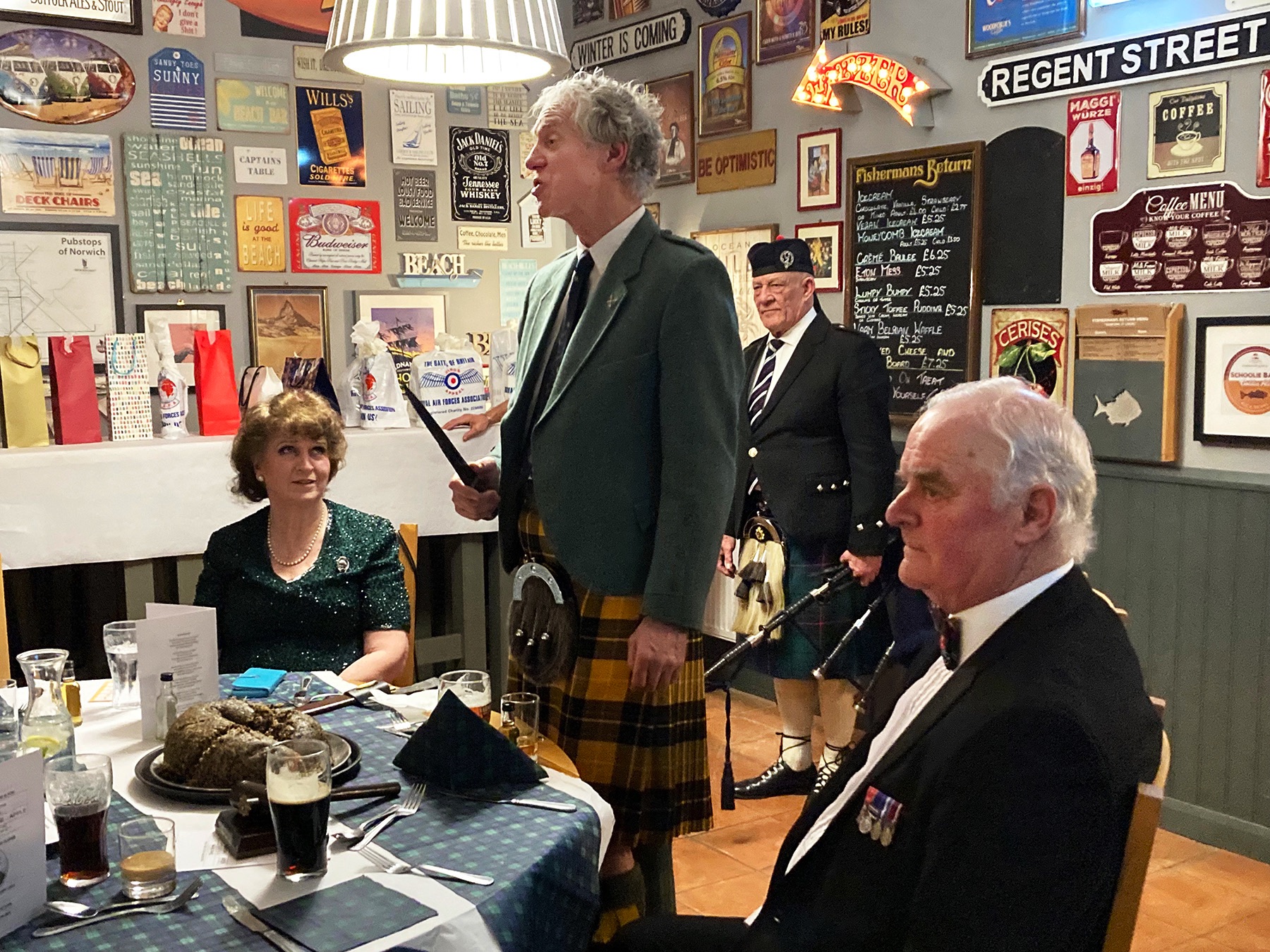 Robert Burns Night Winterton-on-Sea